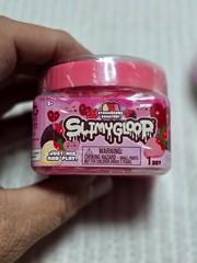 Strawberry Scented Slime 2 Pack SlimyGloop & Crystal Clear Poolside Berry