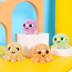 LED Model Octopus Figurine Toy Prank Props for Autism ADD OCD Special Needs