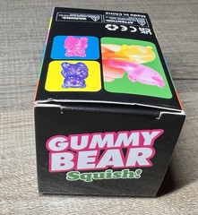 Gummy Bear Tactile Squish Squeeze Toy, Pink, Ages 3+ (3-17 Years & Up)