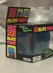 Brand New 2.5 Inch NeeDoh Nice Cube Super Solid Squishy, Blue,