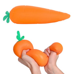 ***FREE SHIPPING*** New Sunny Days Jumbo Carrot Squeezy Toy