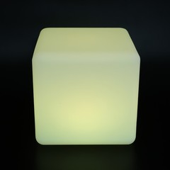 16 RGB Cube Seat Party Club Bar Chairs Furniture LED Color Changing Stool Tables