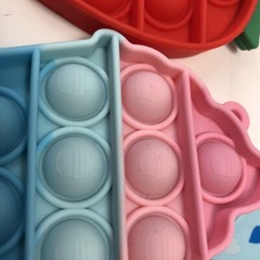 Bubble Pop Stress Relief Toy Lot Sensory Squishy Kitty Heart Cupcake Frog