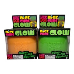 Needoh Shylling Nice Cube Glow In The Dark Set of 2 Squishy Fidget ASMR Sensory